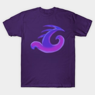 Purple spiky saves the day T-Shirt